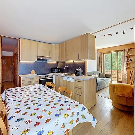 3 Pieces Avec Parking Et Vue Mont Blanc Appartamento Combloux